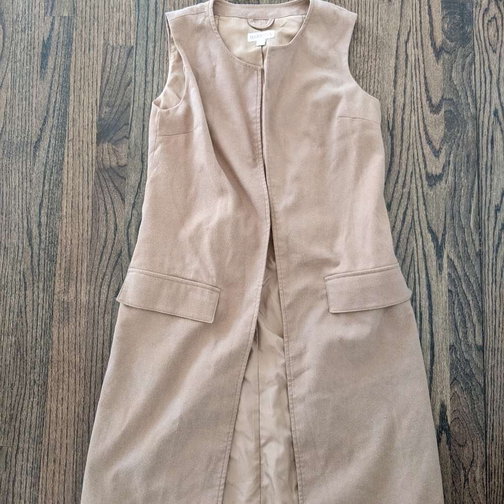 Merona Long Dressy Vest